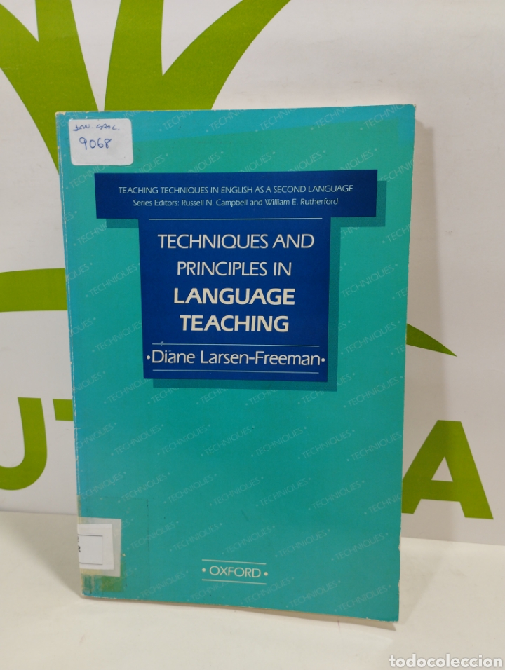 Libros de segunda mano: Techniques and principles un language teaching. Oxfor - Foto 1