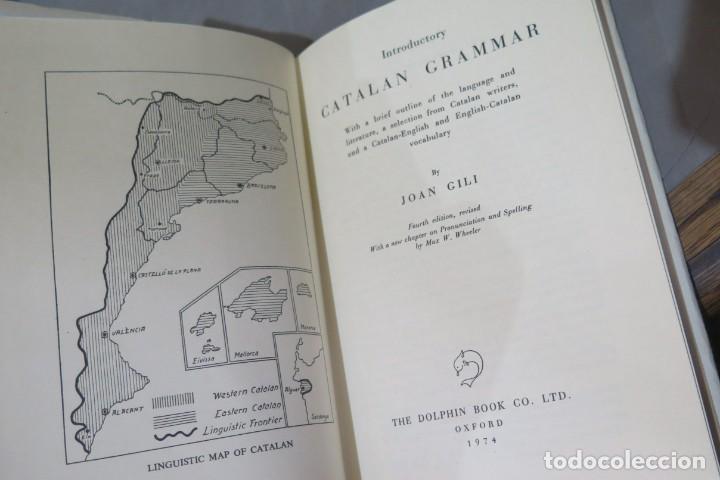 Libros de segunda mano: 1974.- Introductory Catalan Grammar. GILI - Foto 2