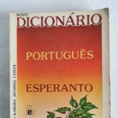 Libros de segunda mano: NOVO DICIONÁRIO PORTUGUÉS ESPERANTO. Lote 350131519