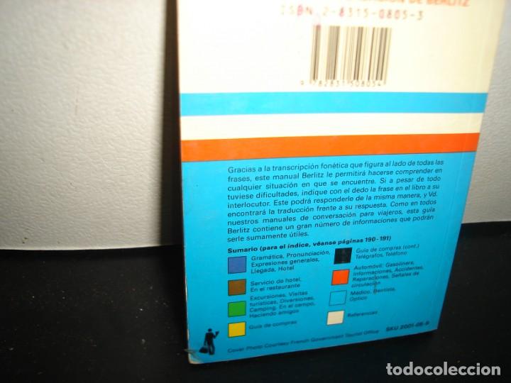 Libros de segunda mano: 35- FRANC&Eacute;S PARA VIAJEROS - BERLITZ - Foto 3