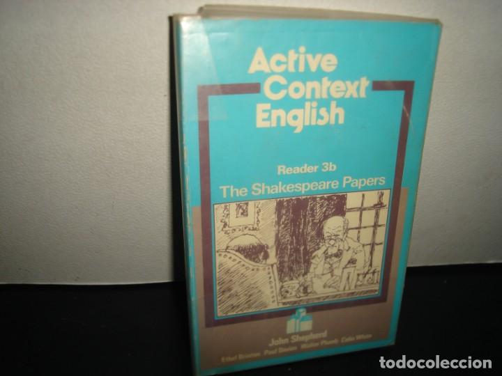 Libros de segunda mano: 39- ACTIVE CONTEXT ENGLISH READER 3B. THE SHAKESPEARE PAPERS - Foto 1