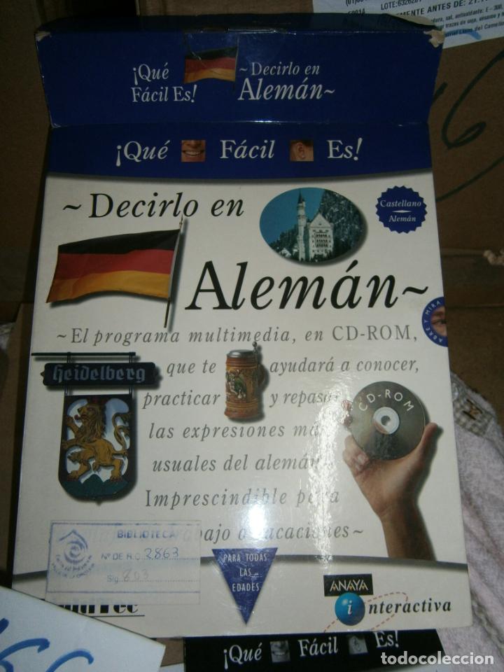 Libros de segunda mano: CD - APRENDER ALEMAN - QUE FACIL ES - EN SU CAJA - Foto 1