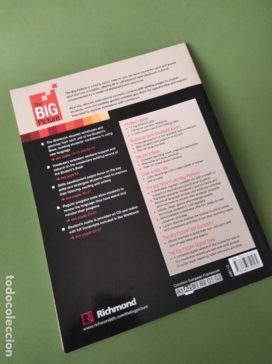 Libros de segunda mano: Leanne Gray - THE BIG PICTURE / A2 ELEMENTARY Workbook - Foto 3