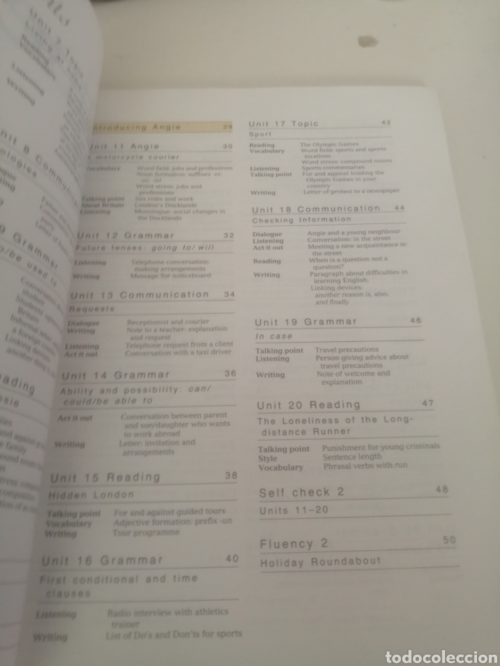Libros de segunda mano: Blueprint Intermediate. Students Book. Abbs & Freeborn. Ed Longman - Foto 2