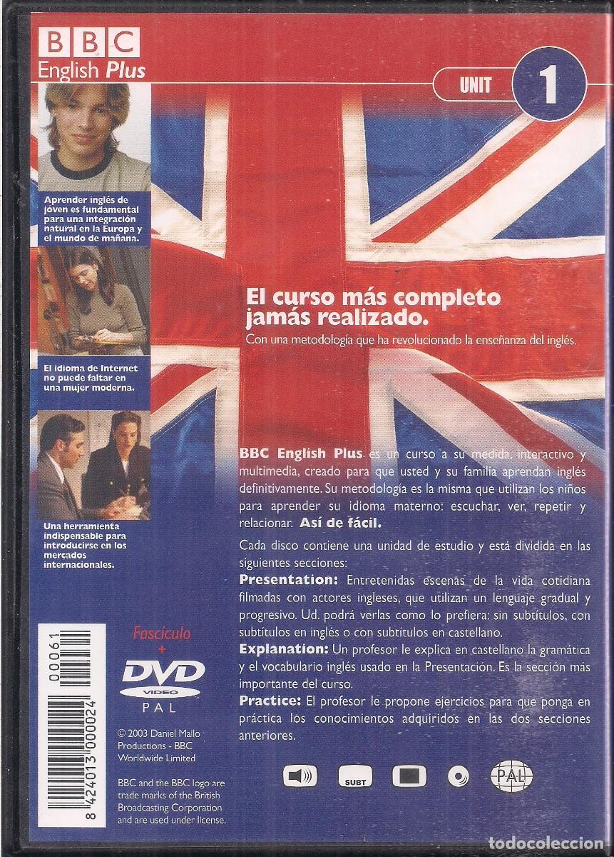 Libros de segunda mano: FASC&Iacute;CULO Y DVD BBC ENGLISH PLUS UNIT 1 - Foto 2