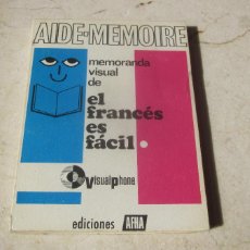 Libros de segunda mano: MEMORANDA VISUAL DE EL FRANCES ES FACIL - EDICIONES AFHA 1971. Lote 365773491
