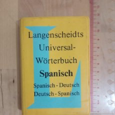 Libros de segunda mano: 1983 TRADUCTOR DE BOLSILLO SPANISCH-DEUTSCH ESPAÑOL- ALEMÁN. PRINTED IN GERMANY. Lote 365848801