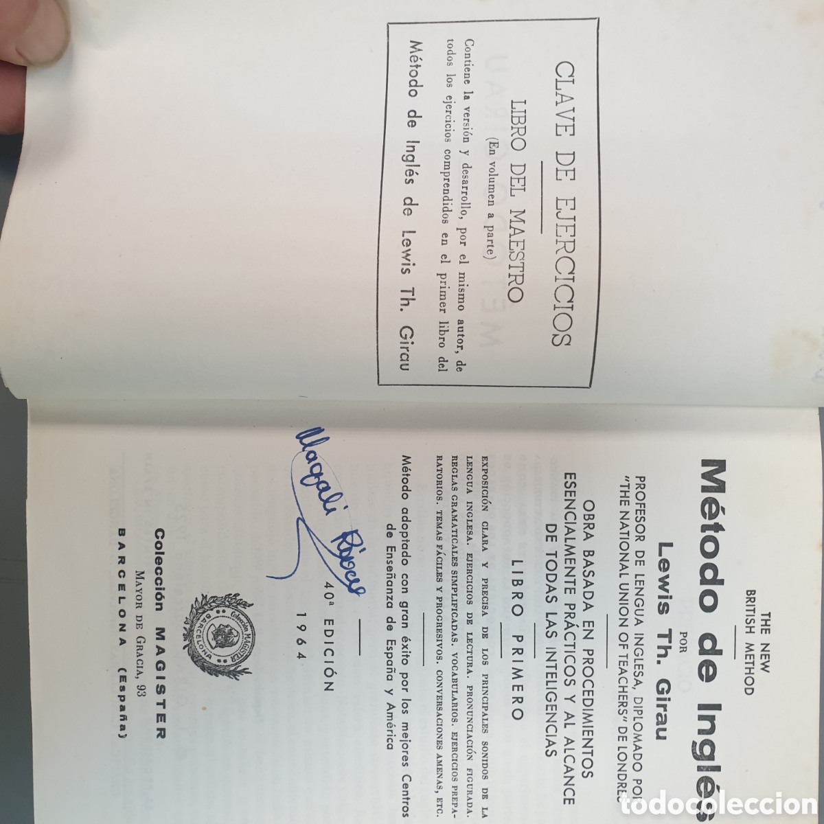 Libros de segunda mano: Metodo de Ingles LEWIS TH GIRAU - Foto 2