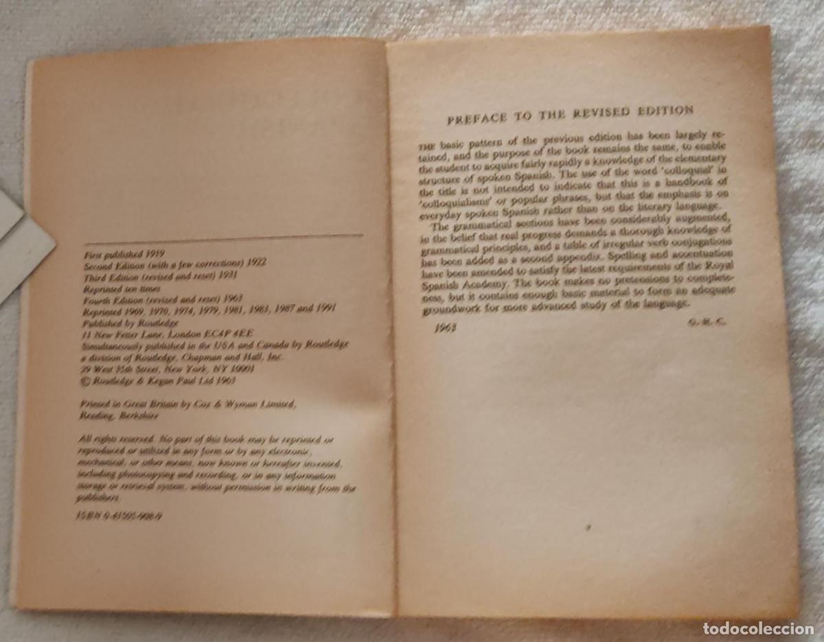 Libros de segunda mano: COLOQUIAL SPANISH. - Foto 3
