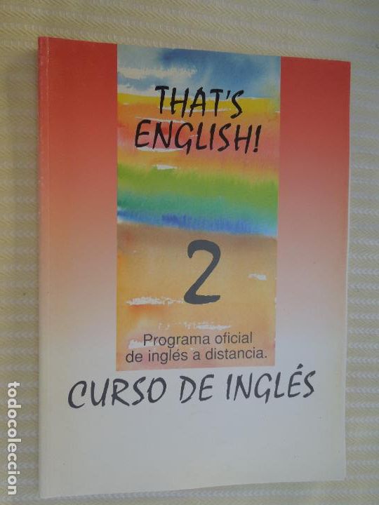 Libros de segunda mano: THATS ENGLISCH - PROGRAMA OFICIAL DE INGLES A DISTANCIA - MODULOS 1-2-3 - Foto 2