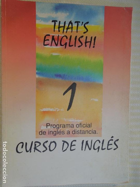 Libros de segunda mano: THATS ENGLISCH - PROGRAMA OFICIAL DE INGLES A DISTANCIA - MODULOS 1-2-3 - Foto 3