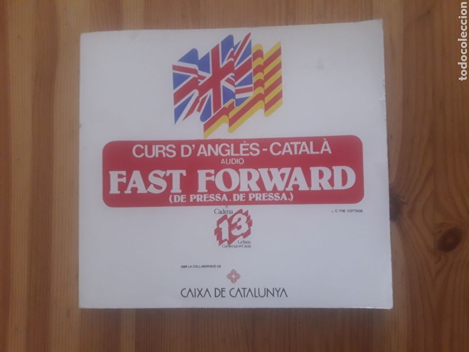 Libros de segunda mano: Curs dAngl&egrave;s-Catal&agrave; Fast Forward De pressa de pressa LIBRO The cottage Vidal Espasa - Foto 1