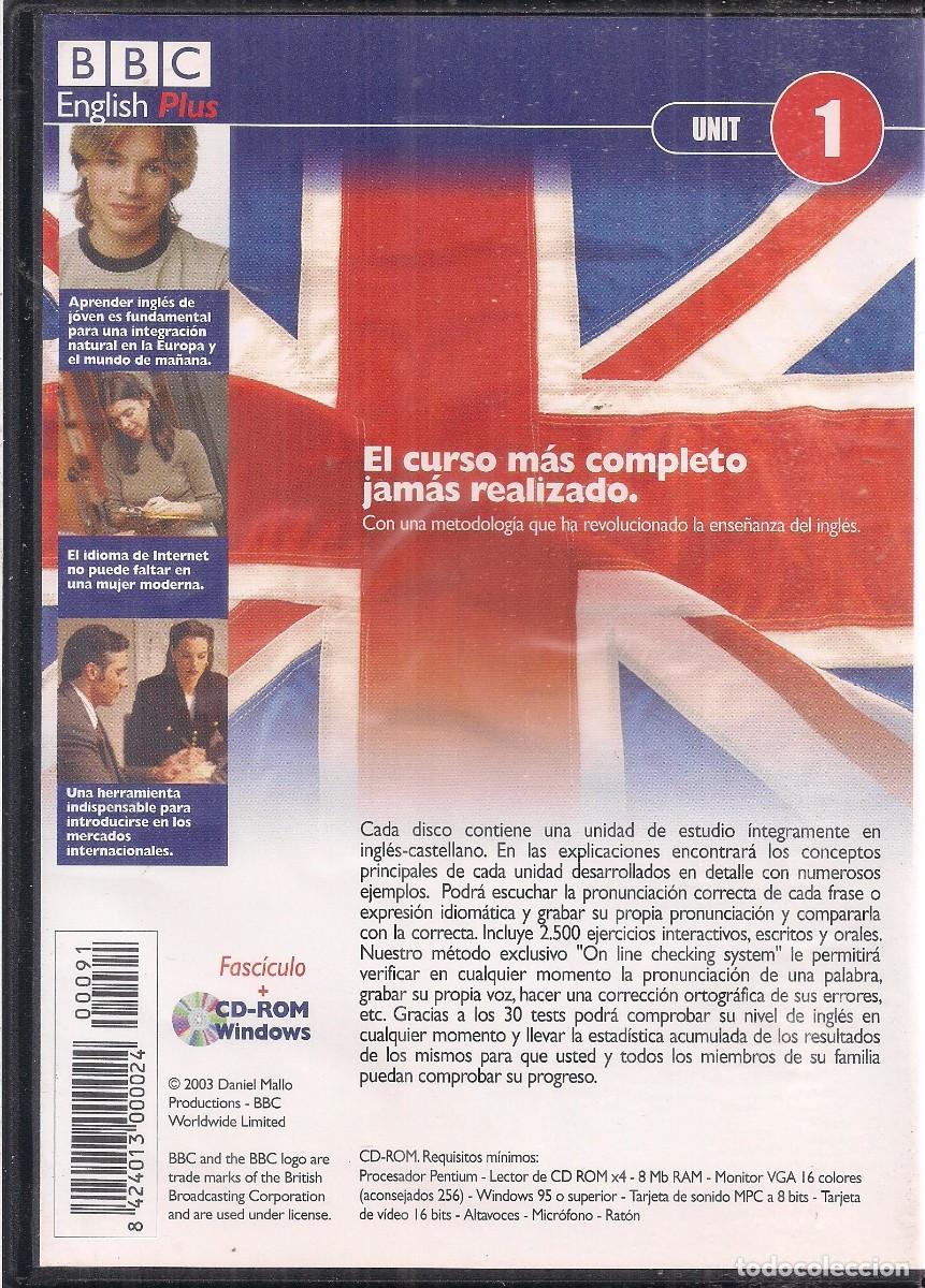 Libros de segunda mano: FASC&Iacute;CULO Y DVD BBC ENGLISH PLUS UNIT 1 - Foto 2