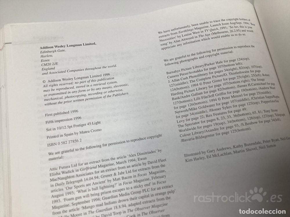 Libros de segunda mano: Libro de ingl&eacute;s First Certificate Gold - exam maximiser &ndash; Logman 1996 - Foto 12