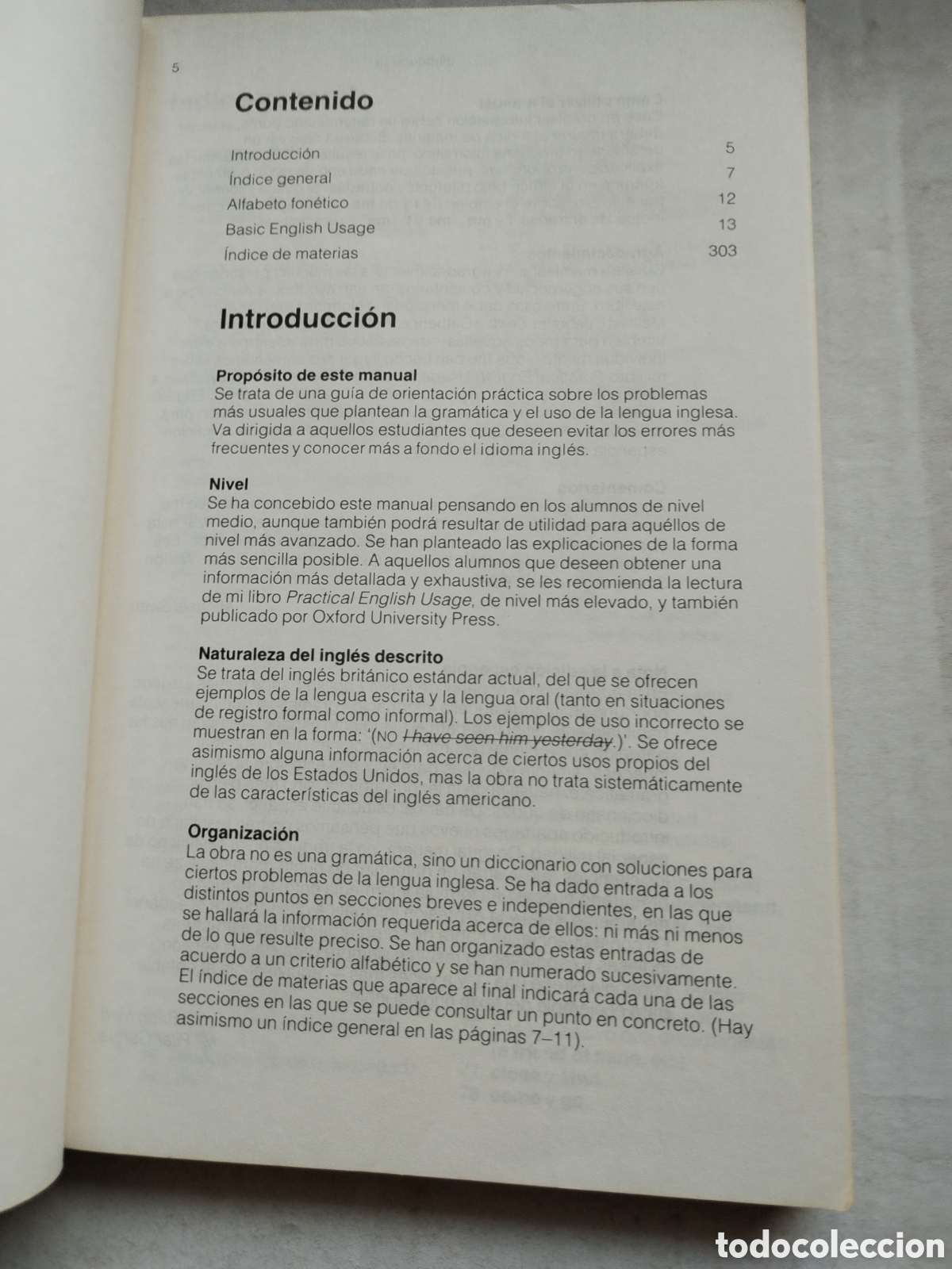 Libros de segunda mano: BASIC ENGLIS USAGE - Foto 2