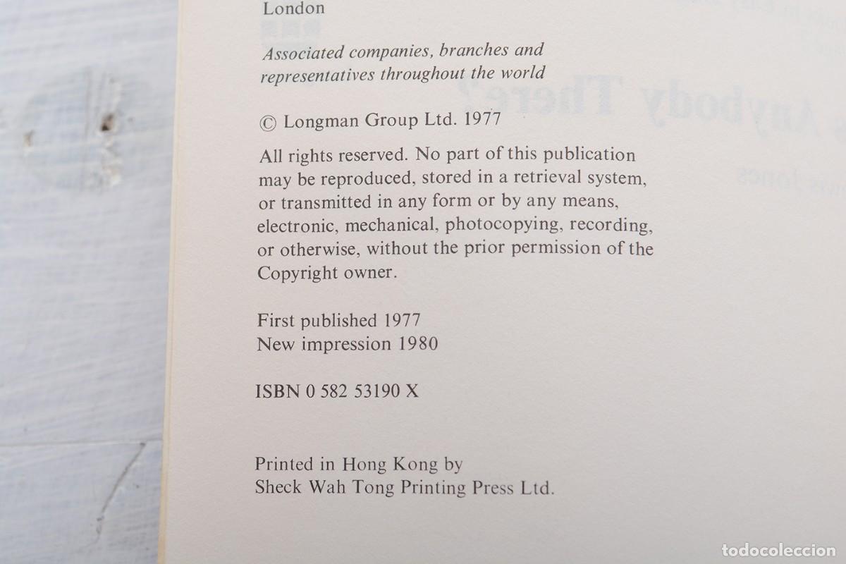 Libros de segunda mano: Libro para aprender ingl&eacute;s Is anybody there Longman - Foto 5