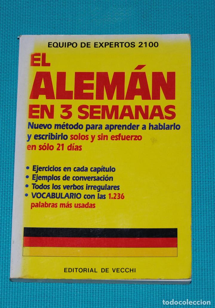 Libros de segunda mano: El alem&aacute;n en 3 semanas - Foto 1