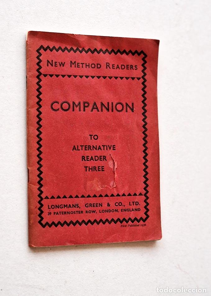 Libros de segunda mano: COMPANION TO ALTERNATIVE READER THREE - WEST, Michael - Foto 1