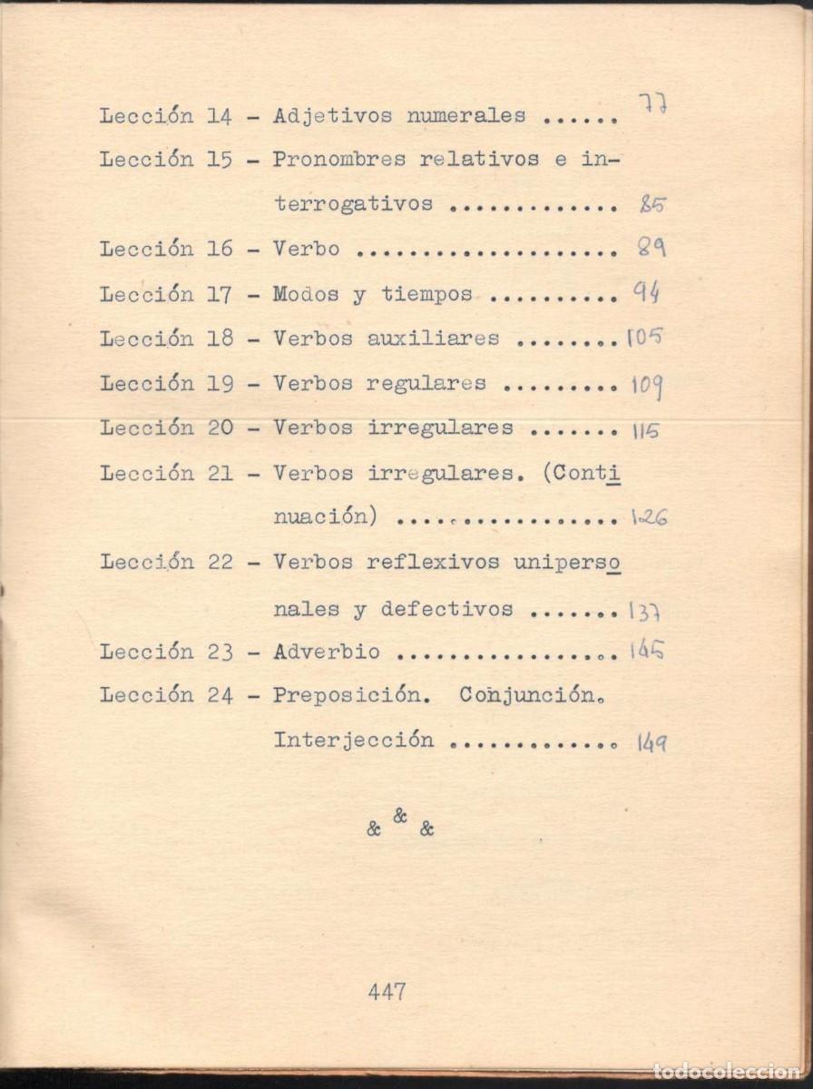 Libros de segunda mano: GRAMATICA ESPA&Ntilde;OLA PARA ESTUDIANTES ARABES - Foto 4