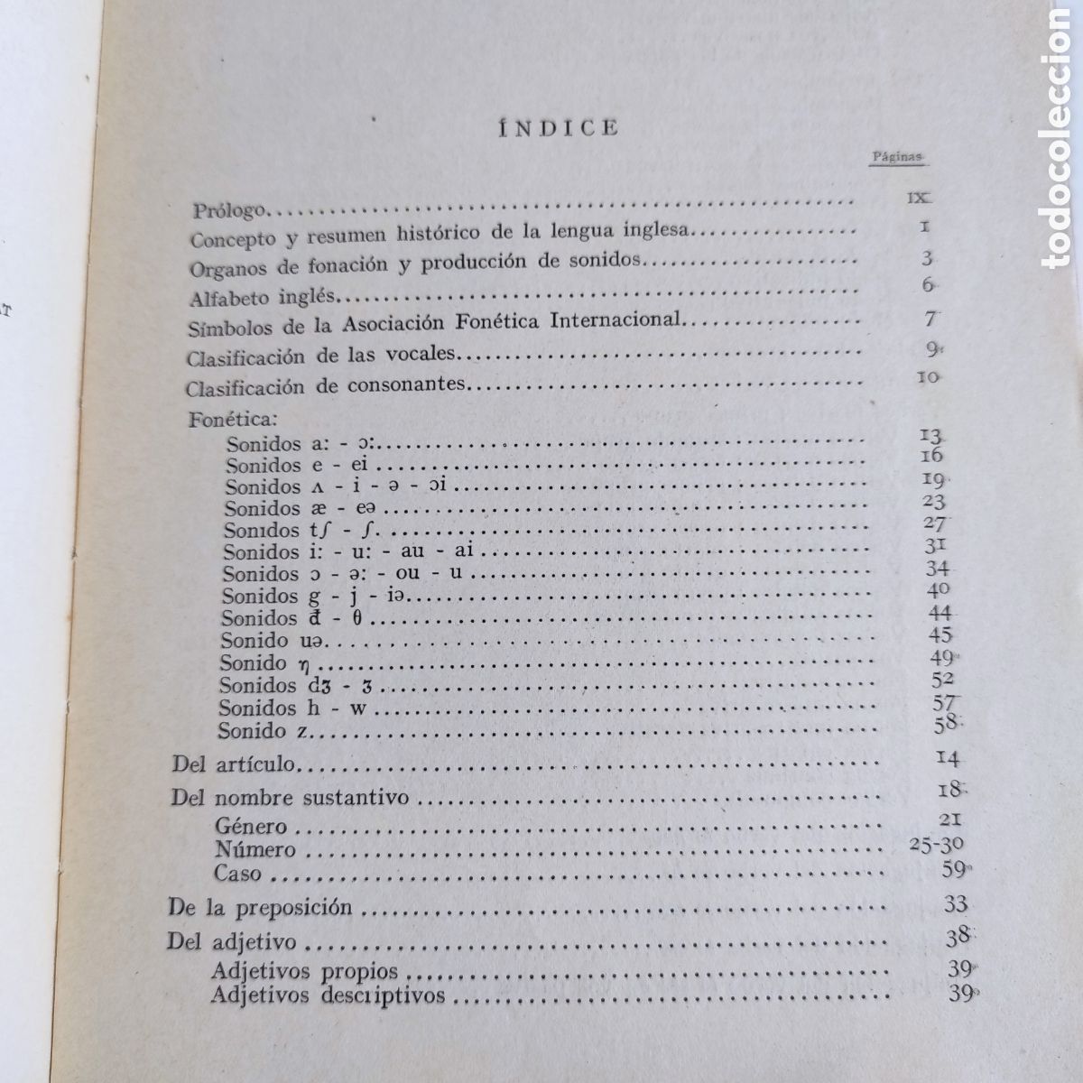 Libros de segunda mano: Gram&aacute;tica inglesa pr&aacute;ctica. Julio Llorens Ebrat. 1944 - Foto 4