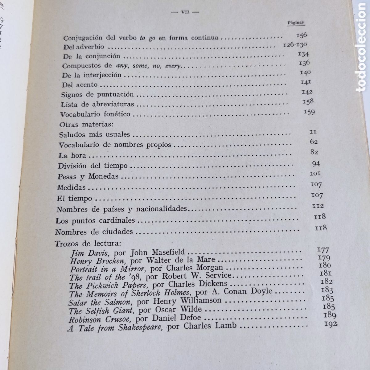 Libros de segunda mano: Gram&aacute;tica inglesa pr&aacute;ctica. Julio Llorens Ebrat. 1944 - Foto 6