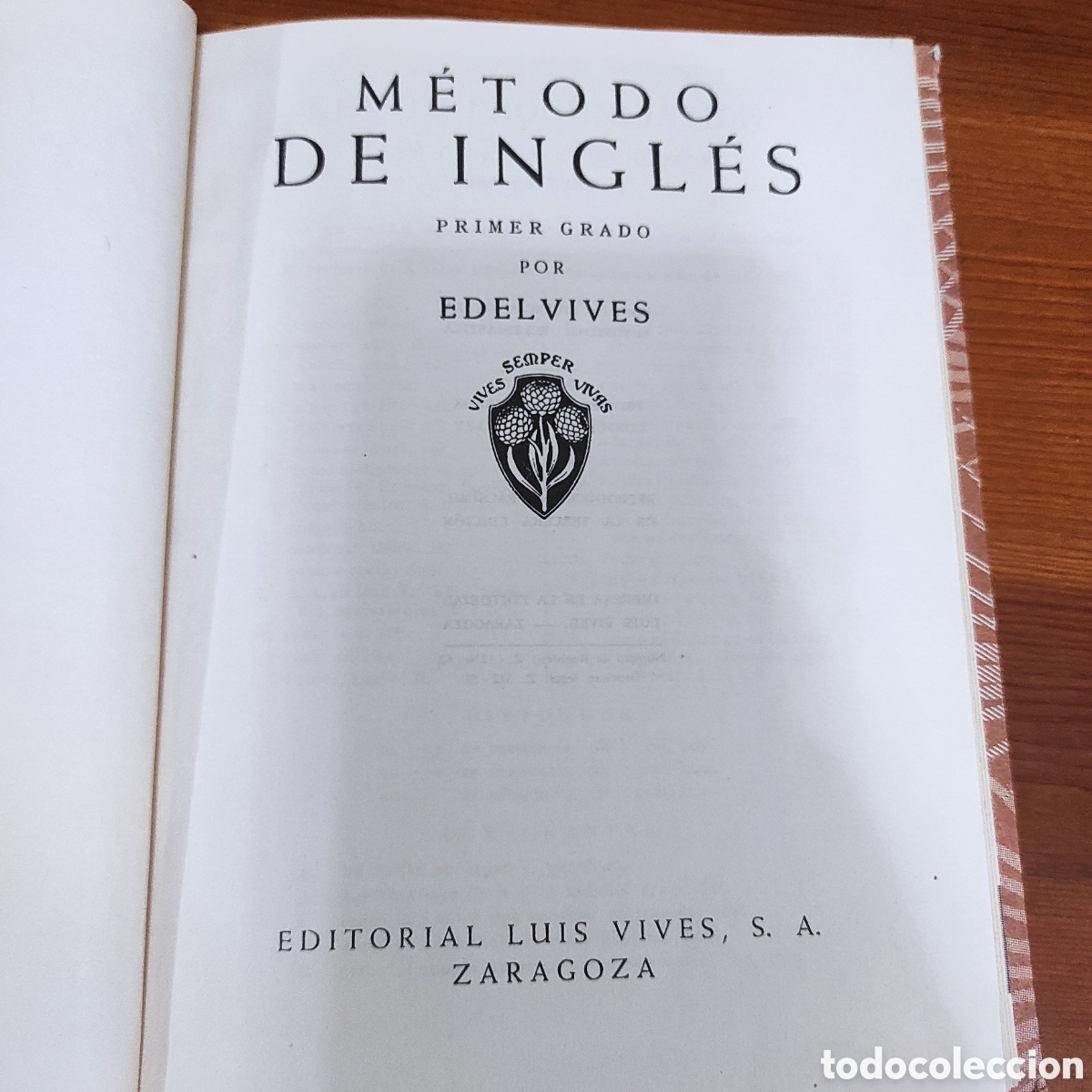 Libros de segunda mano: M&eacute;todo de ingl&eacute;s. Primer grado - Foto 4