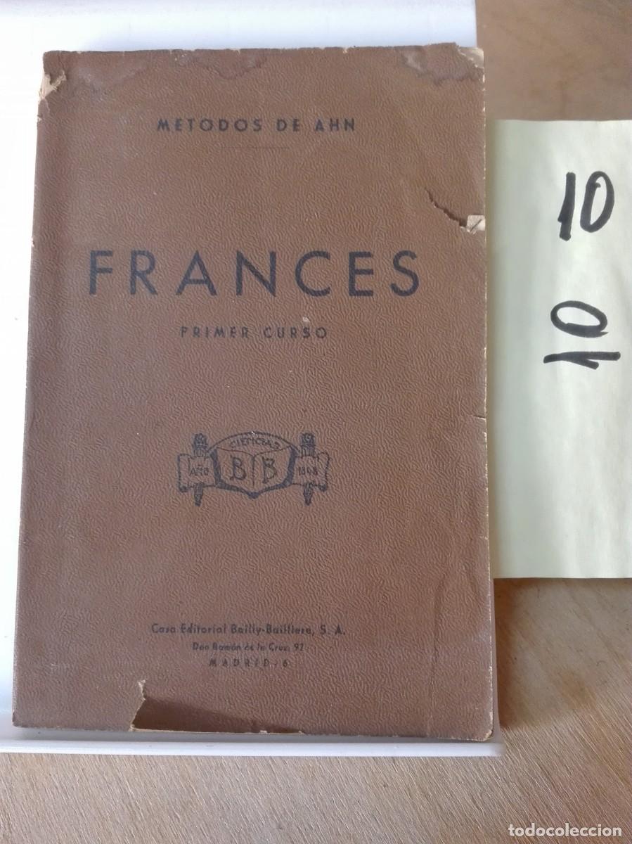 Libros de segunda mano: CURSO DE FRANC&Eacute;S 1 CURSO METODOS DE AHN - Foto 1
