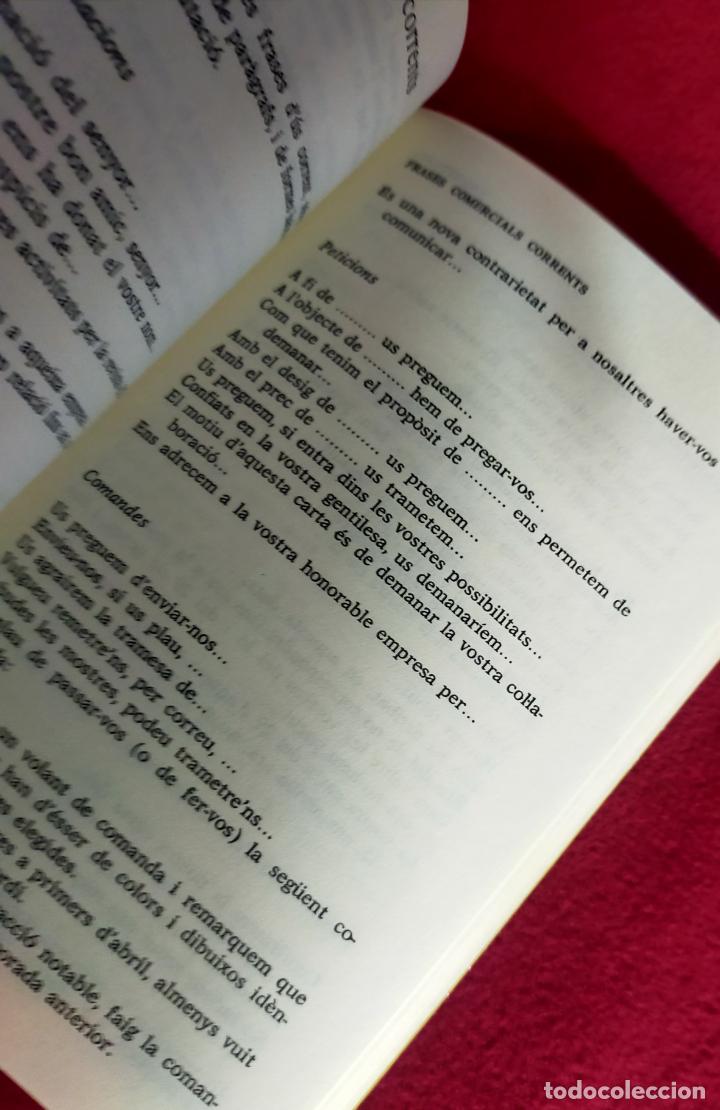 Libros de segunda mano: LA CORRESPONDENCIA COMERCIAL EN CATALA&rdquo; - Foto 3