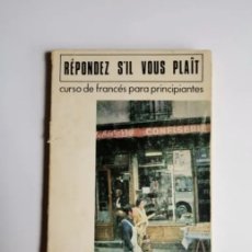Libros de segunda mano: CURSO DE FRANCÉS PARA PRINCIPIANTES BBC TV RÉPONDEZ S'IL VOUS PLAÎT. Lote 399612184