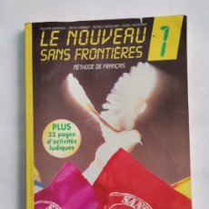 Libros de segunda mano: LE NOUVEAU SANS FRONTIERES 1 FRANCÉS. Lote 399613829