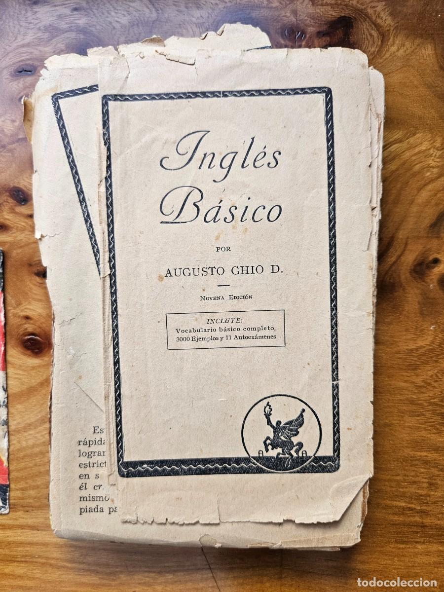 Libros de segunda mano: LIBRO INGLES BASICO - AUGUSTO GHIO D. - 1950 - Foto 3