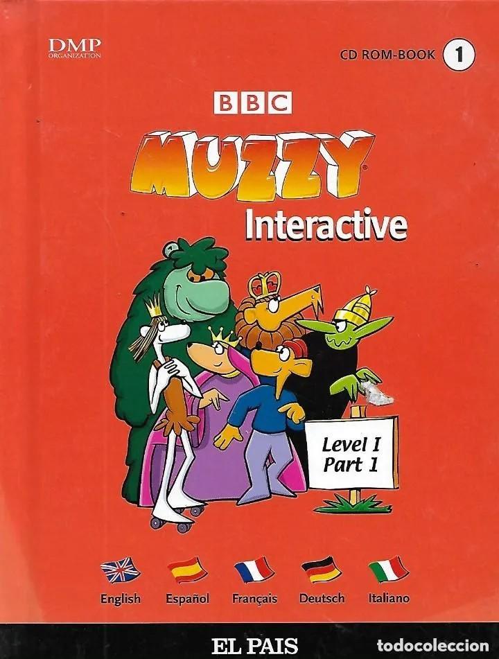 Libros de segunda mano: Muzzy. Interactive. CD Rom-Book 1. Level 1 - Parte 1. - Foto 1