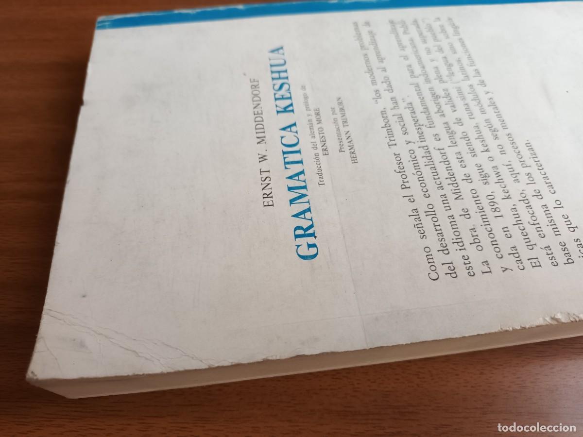Libros de segunda mano: Gram&aacute;tica keshua --- Ernst W. Middendorf - Foto 5
