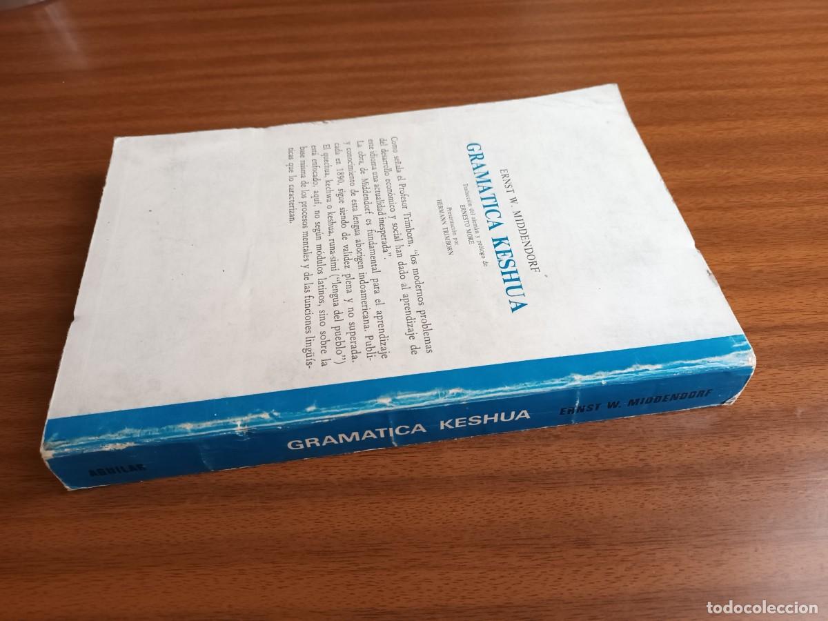 Libros de segunda mano: Gram&aacute;tica keshua --- Ernst W. Middendorf - Foto 8