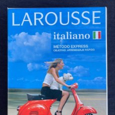 Libros de segunda mano: CURSO DE ITALIANO - METODO EXPRESS - LAROUSSE - MOTO VESPA