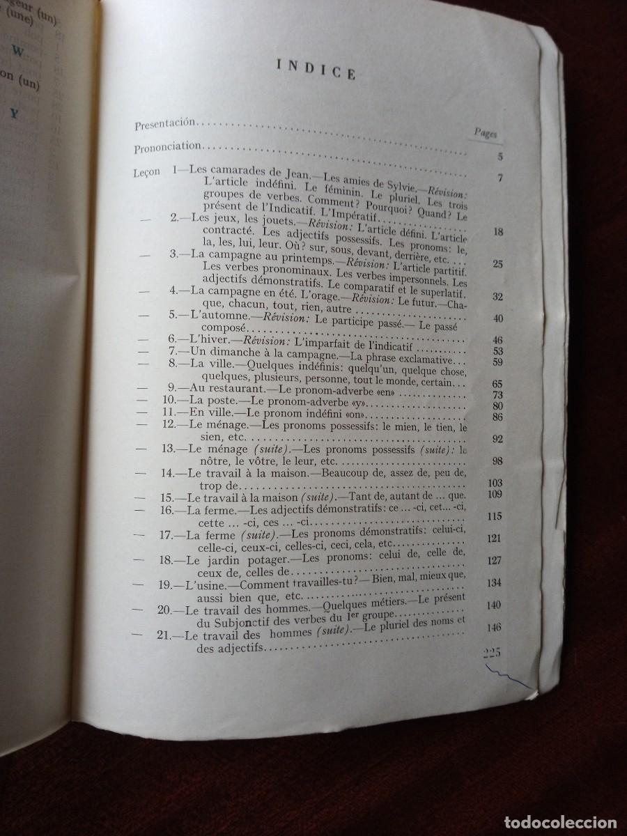 Libros de segunda mano: Franc&eacute;s segundo curso con programa. O. L&oacute;pez Fanego, 1968 - Foto 6