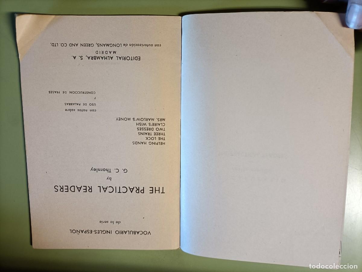 Libros de segunda mano: The practical readers. Ed. Alhambra. 1 Ed. 1959 - Foto 2