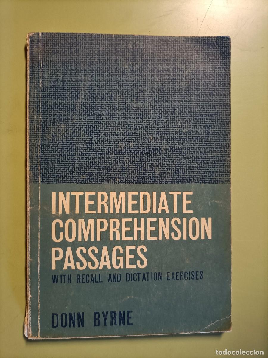 Libros de segunda mano: Intermediate Comprehension Passages. Byrne, Donn. Longmans, 1968 - Foto 1