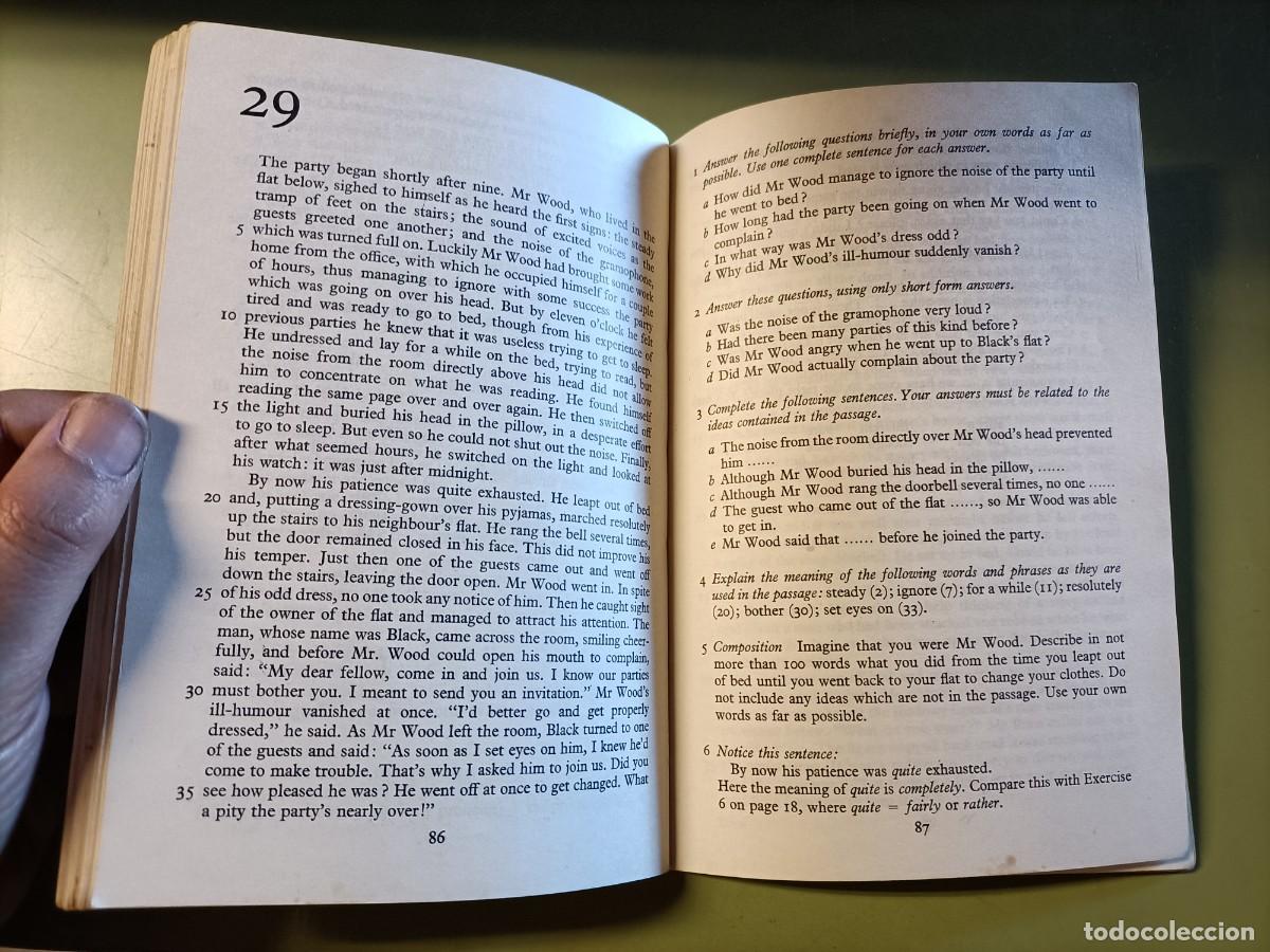 Libros de segunda mano: Intermediate Comprehension Passages. Byrne, Donn. Longmans, 1968 - Foto 5