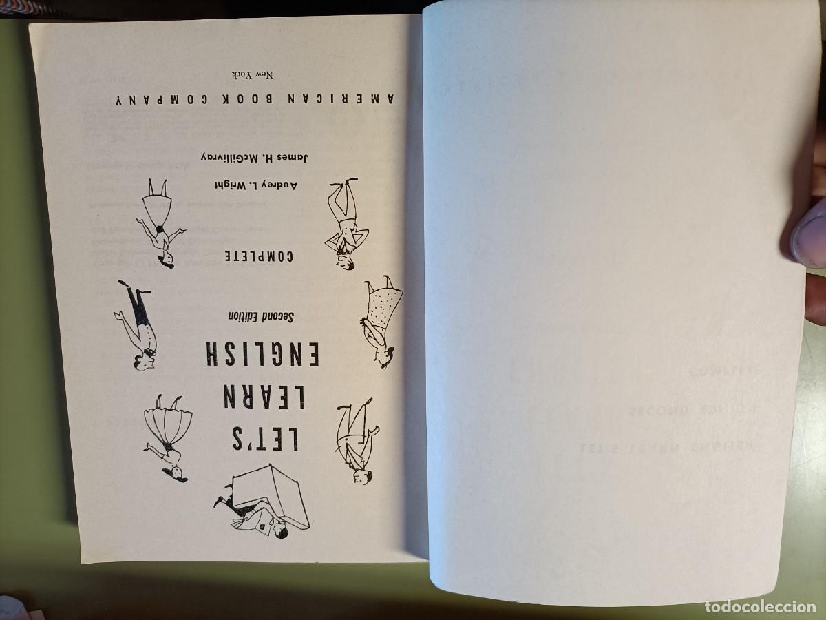 Libros de segunda mano: Lets Learn English. 2 Edition. Complete. Wright-McGillivray. 1960 - Foto 2