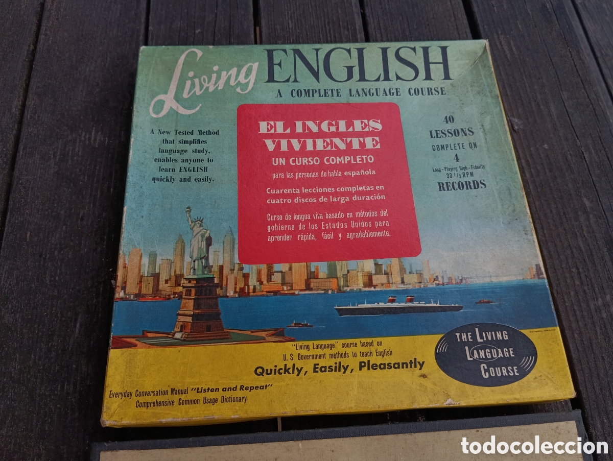 Libros de segunda mano: CURSOS INGL&Eacute;S EN VINILO. - Foto 3