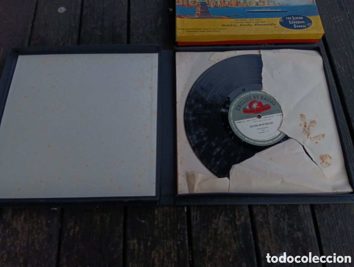 Libros de segunda mano: CURSOS INGL&Eacute;S EN VINILO. - Foto 4
