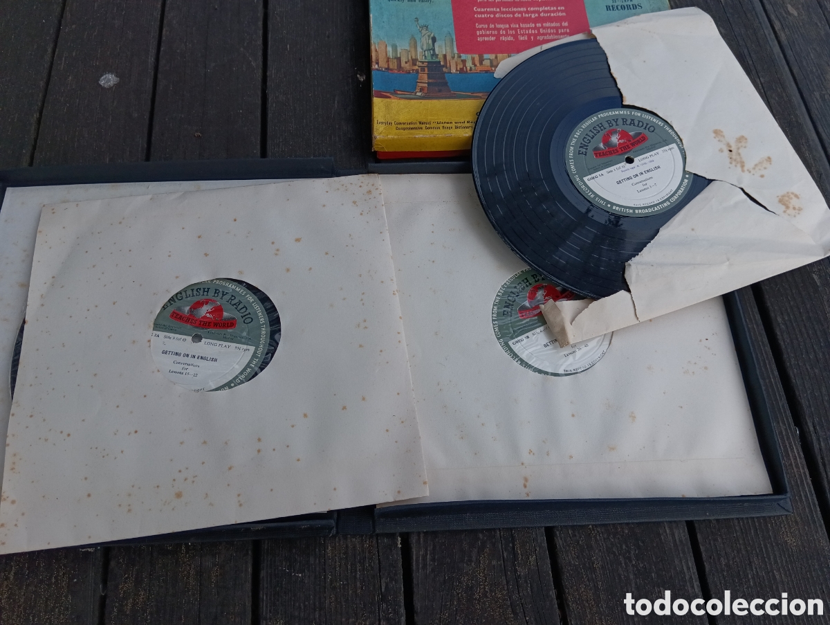 Libros de segunda mano: CURSOS INGL&Eacute;S EN VINILO. - Foto 5