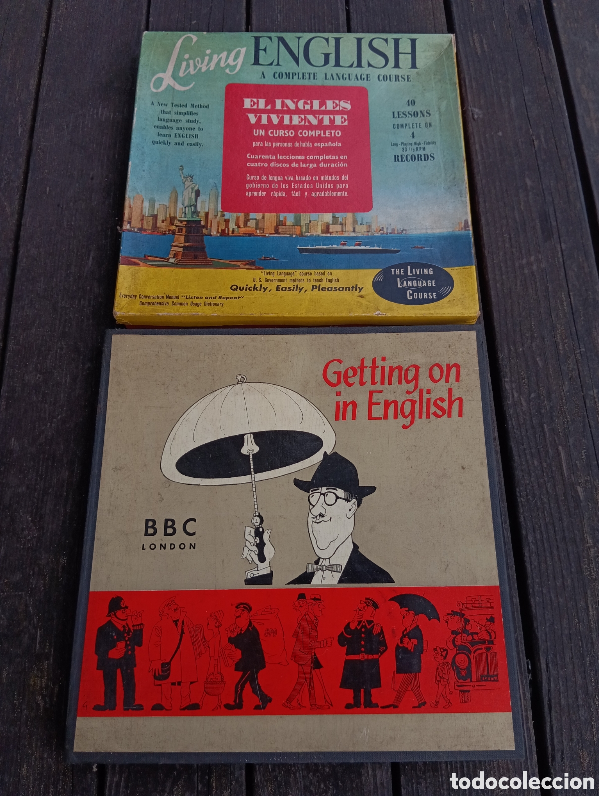 Libros de segunda mano: CURSOS INGL&Eacute;S EN VINILO. - Foto 1