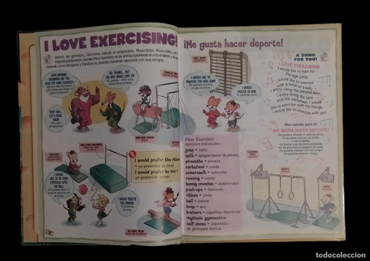 Libros de segunda mano: GERONIMO STILTON ENGLISH!! LET KEEP FIT. SIN CD. - Foto 3