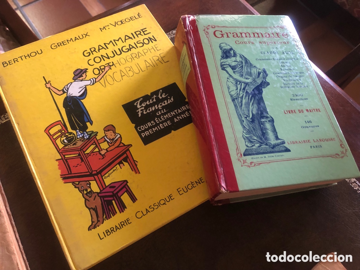 Libros de segunda mano: 2 libros antiguos de Gram&aacute;tica francesa - Foto 1