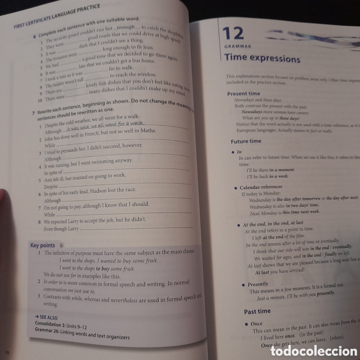 Libros de segunda mano: First Certificate LANGUAGE PRACTICE Pk +Key 4th Ed. Con CD-ROM. - Foto 4