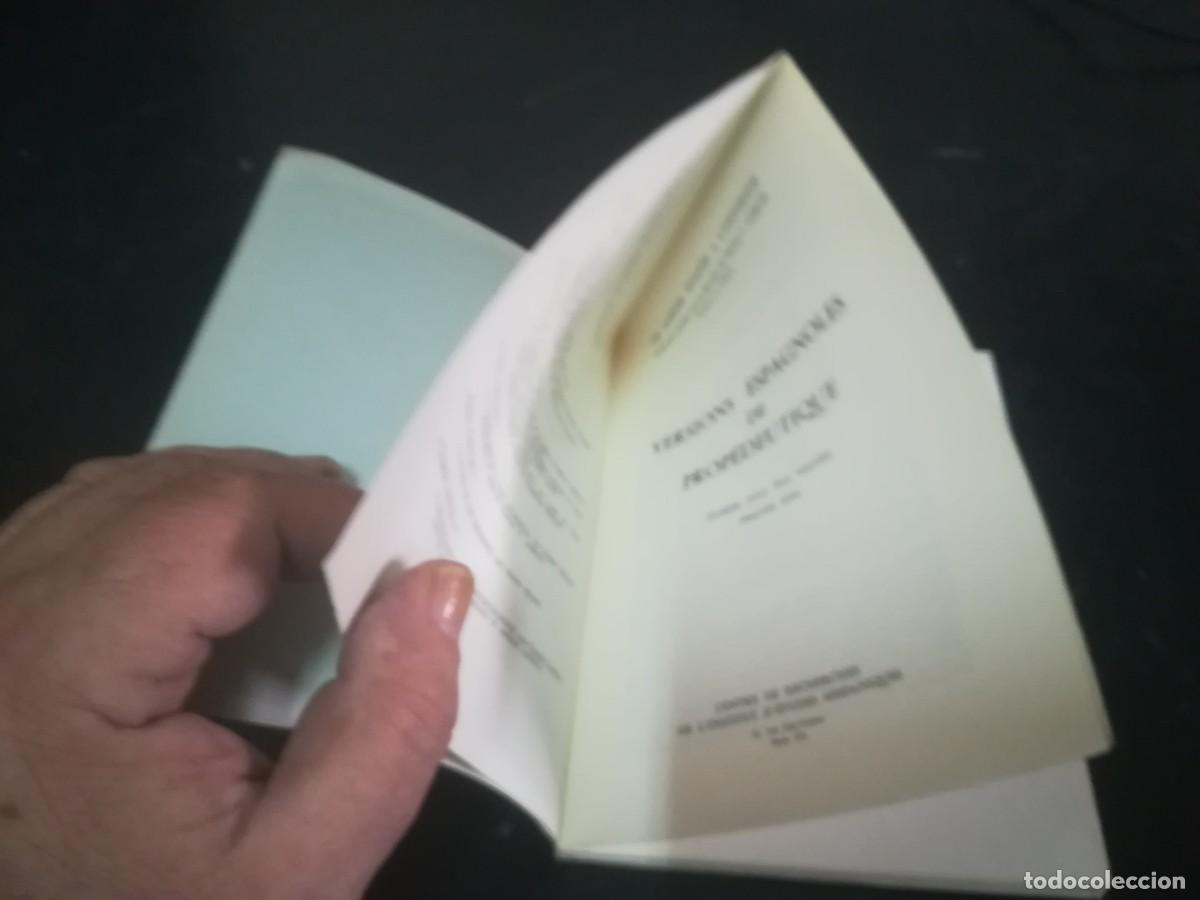 Libros de segunda mano: VERSIONS ESPAGNOLES DE PROPEDEUTIQUE / / AP709 / FRANCES - Foto 2