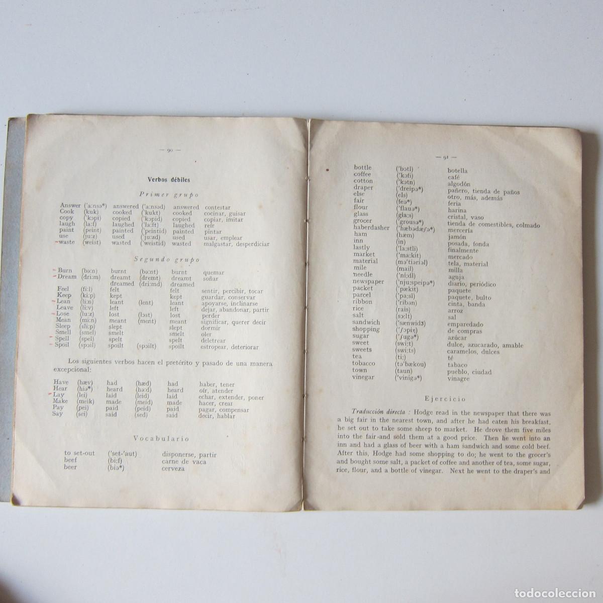 Libros de segunda mano: GRAM&Aacute;TICA INGLESA PR&Aacute;CTICA - JULIO LLORENS EBRAT () 1944 IDIOMAS - Foto 2