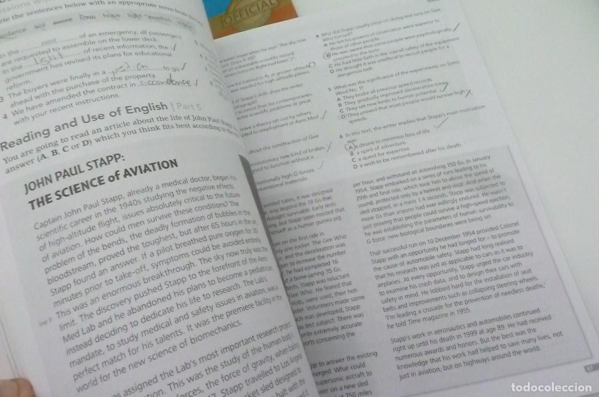 Libros de segunda mano: Cambridge English Official. Complete Advanced. C1 - Foto 4